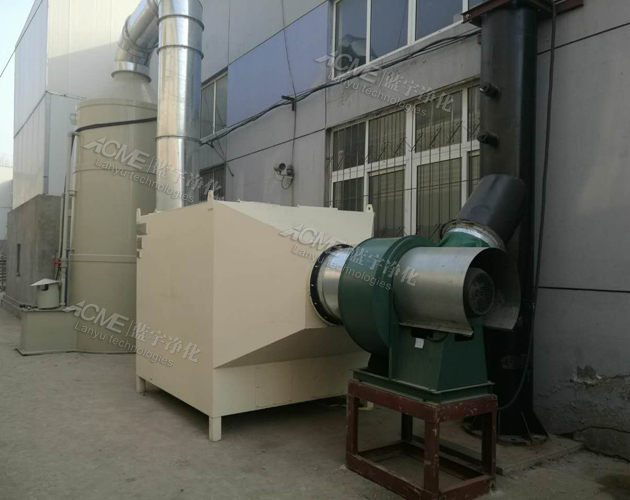 河北漢藍工業VOCs廢氣治理項目-噴涂廢氣處理 河北漢藍工業VOCs廢氣治理項目-噴涂廢氣處理