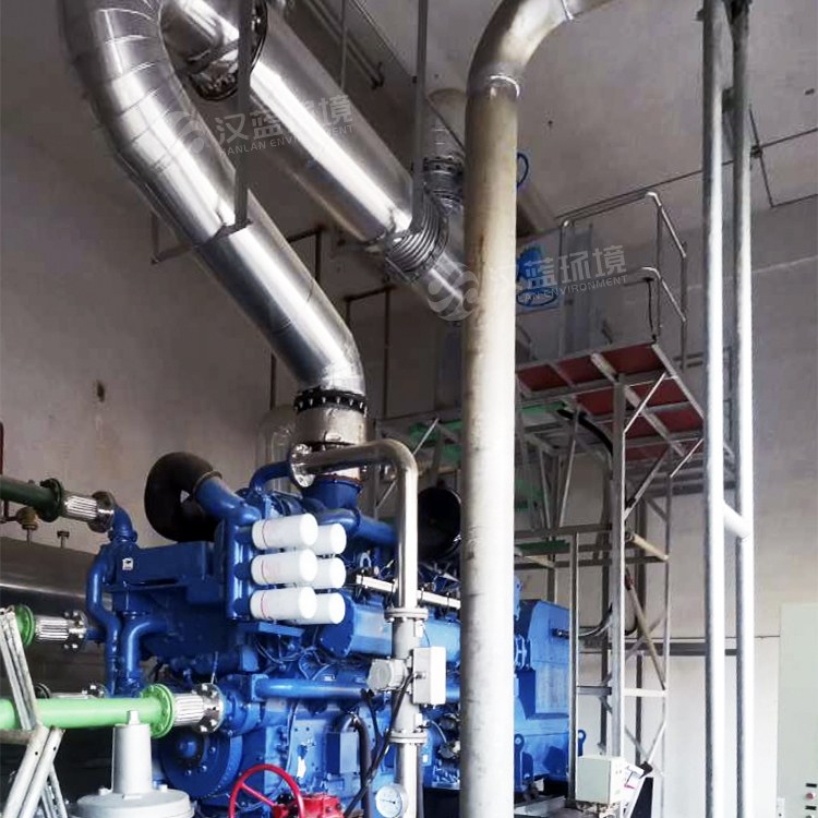 萬純餐廚垃圾沼氣發電機組SCR尾氣脫硝裝置